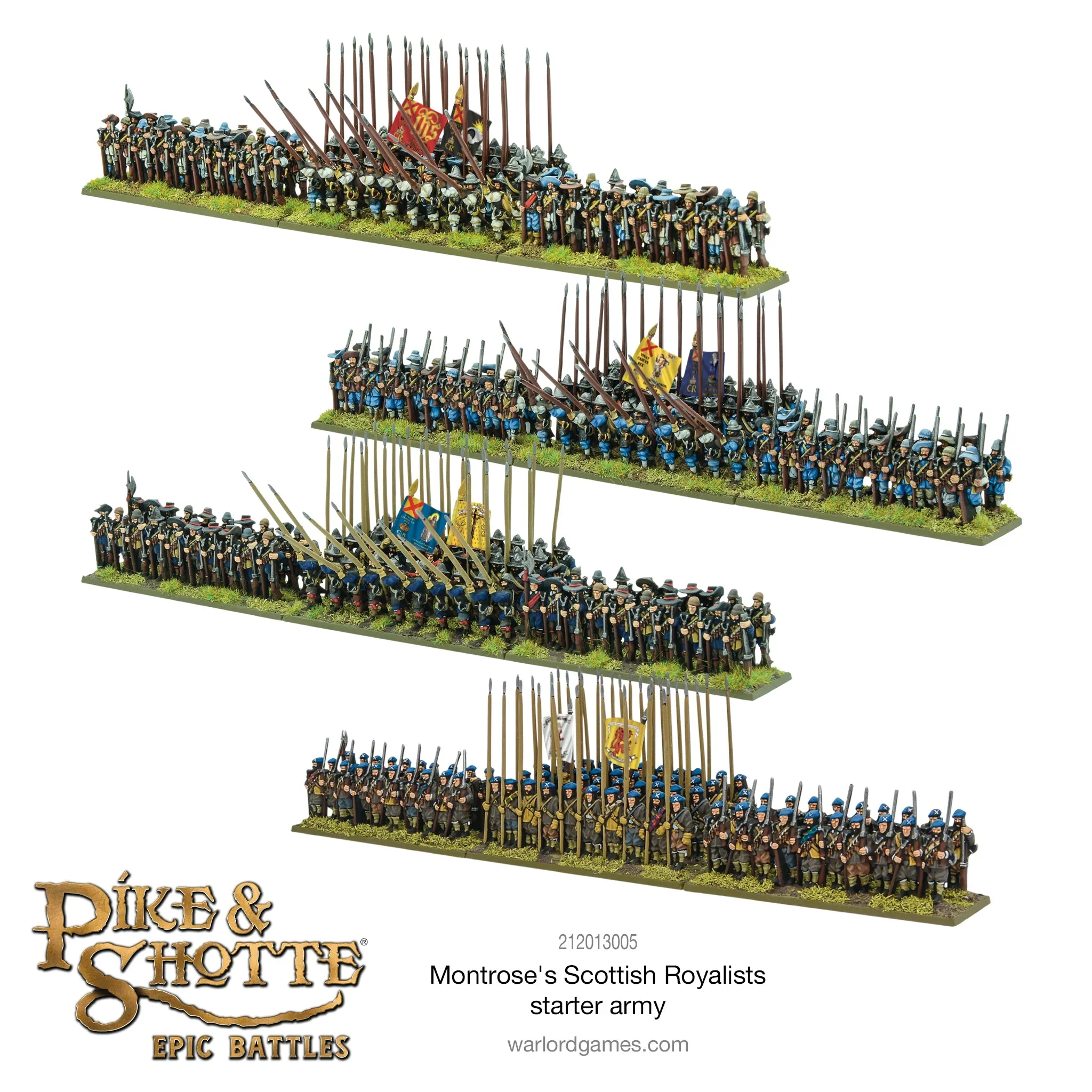 Pike & Shotte Epic Battles: Montrose's Scottish Royalists Starter Army - Image 18