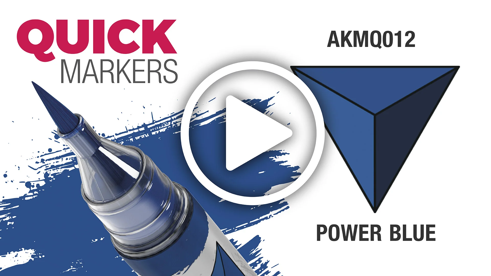 Power Blue Quick Marker - Image 2