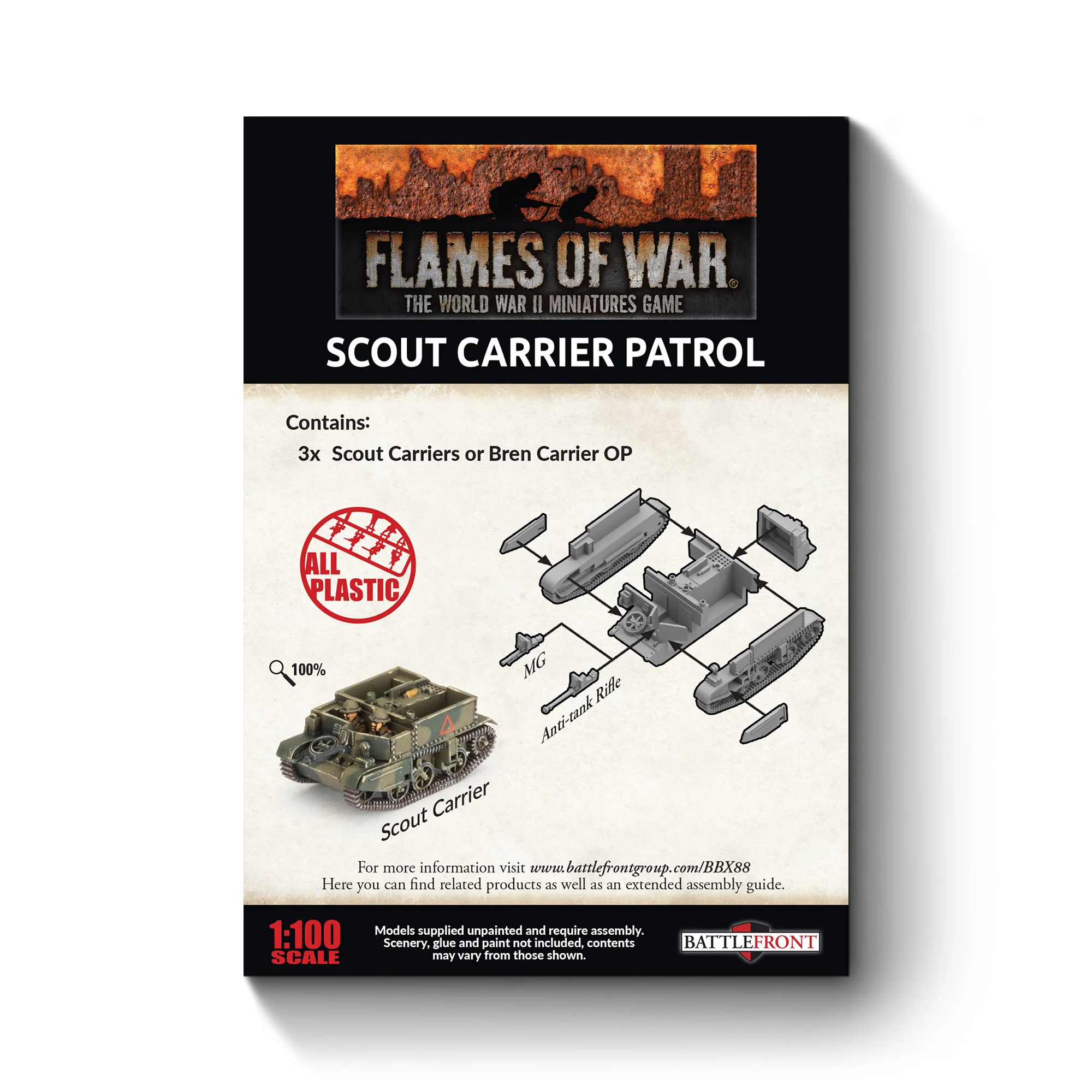 Scout Carrier Platoon (x3 plastic) - Image 6
