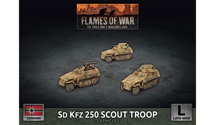 Sd Kfz 250 Scout Troop (LW) - Image 2