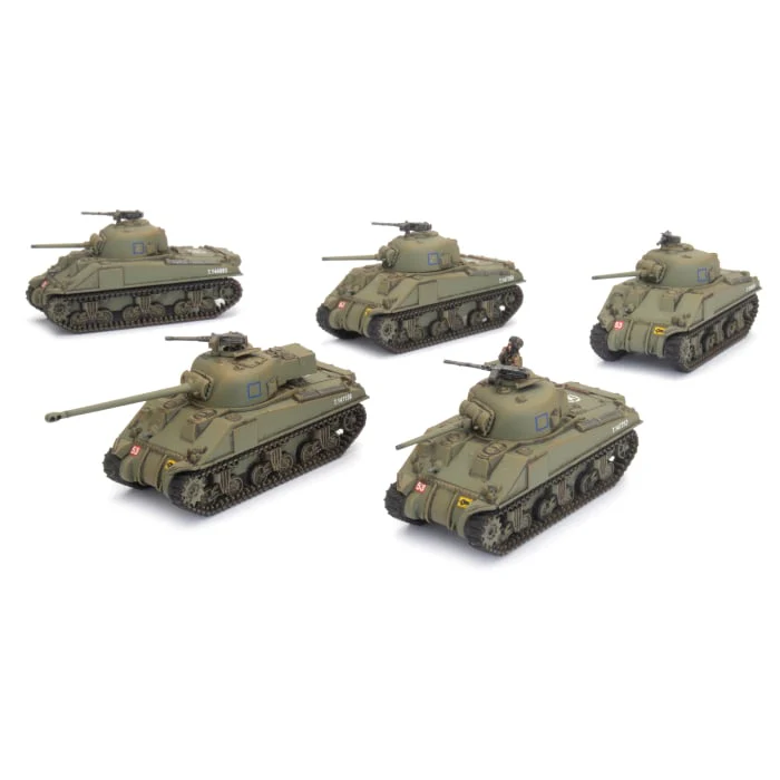 Sherman Armoured Troop (Plastic) - Image 2