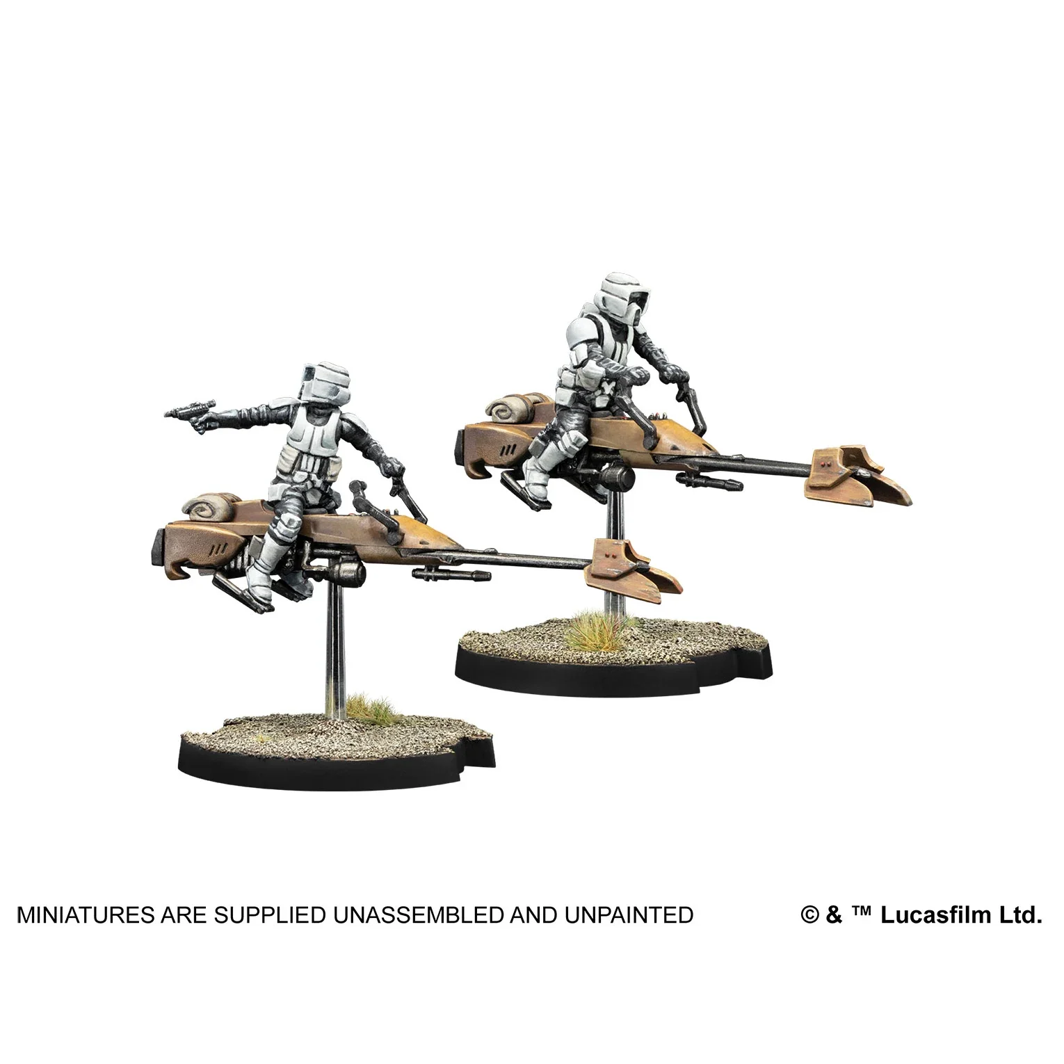 Preorder - Star Wars: Legion – 74-Z Speeder Bikes - Image 2