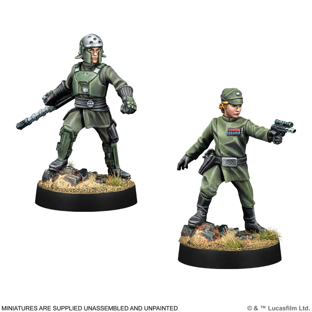 Preorder - Star Wars: Legion – Customizable Imperial Officer & Agent - Image 2