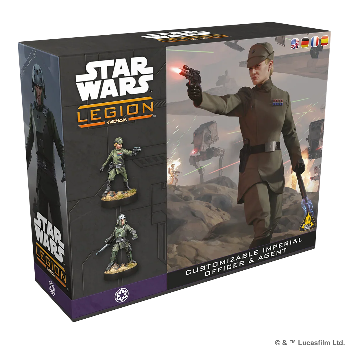 Preorder - Star Wars: Legion – Customizable Imperial Officer & Agent - Image 5