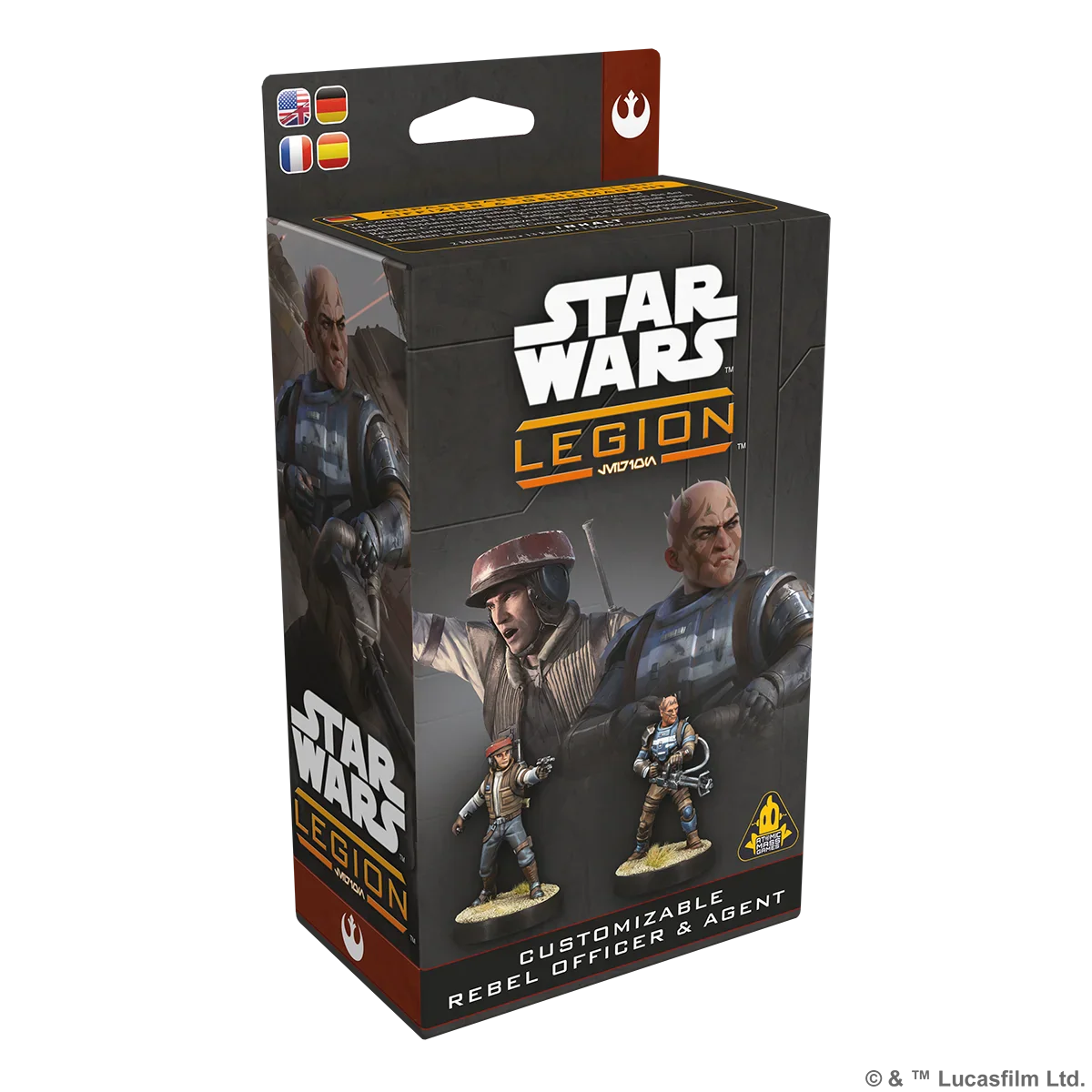Star Wars: Legion – Customizable Rebel Officer & Agent - Image 5