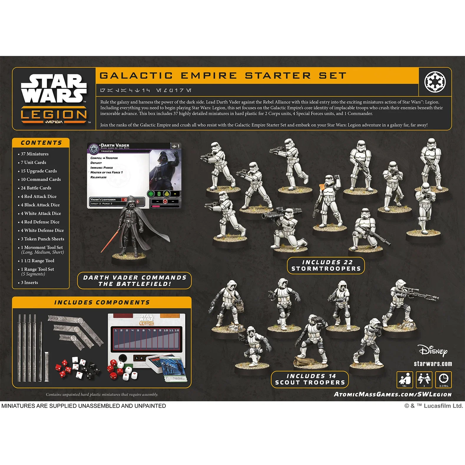 Star Wars: Legion – Galactic Empire Starter Set - Image 4