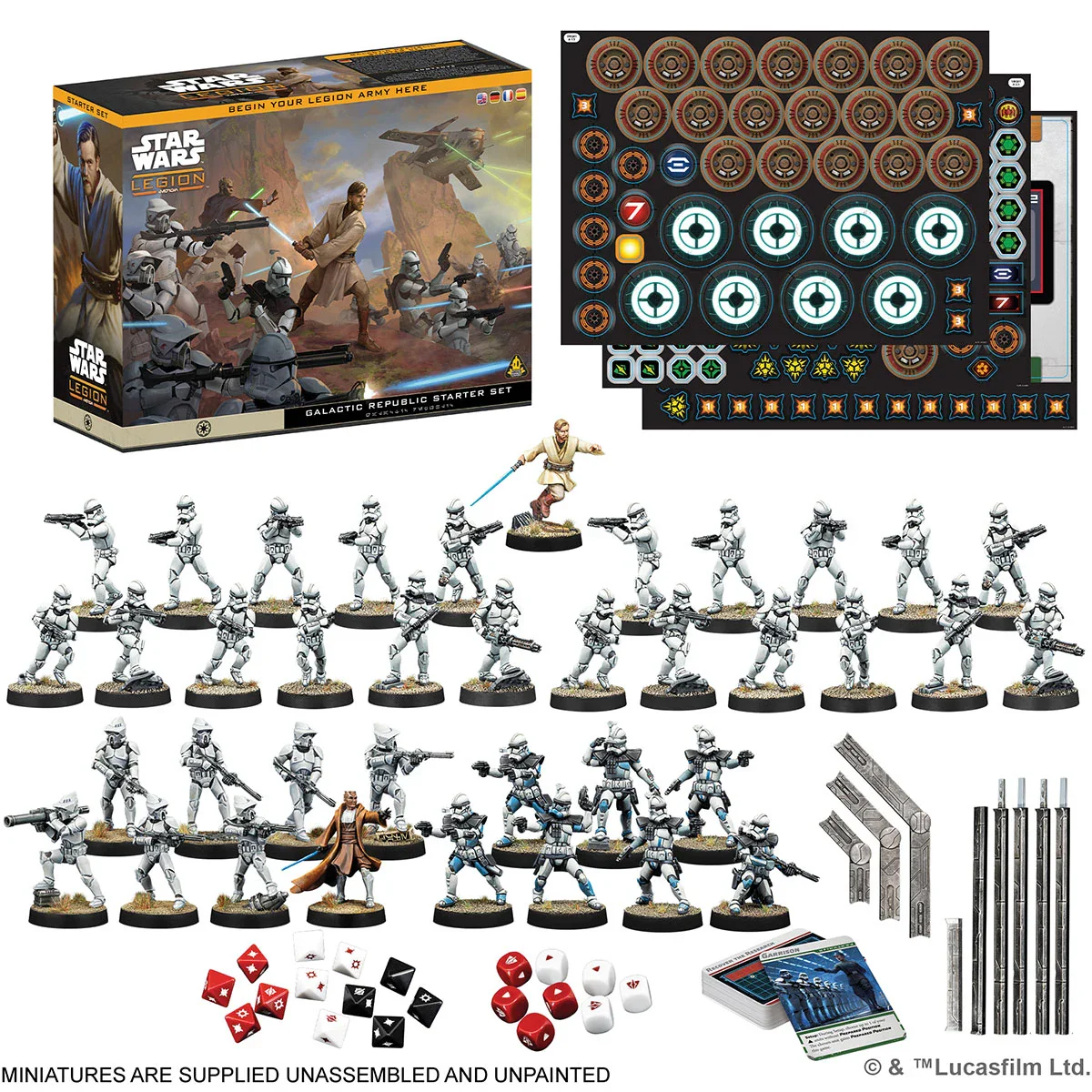 Preorder - Star Wars: Legion – Galactic Republic Starter Set - Image 2
