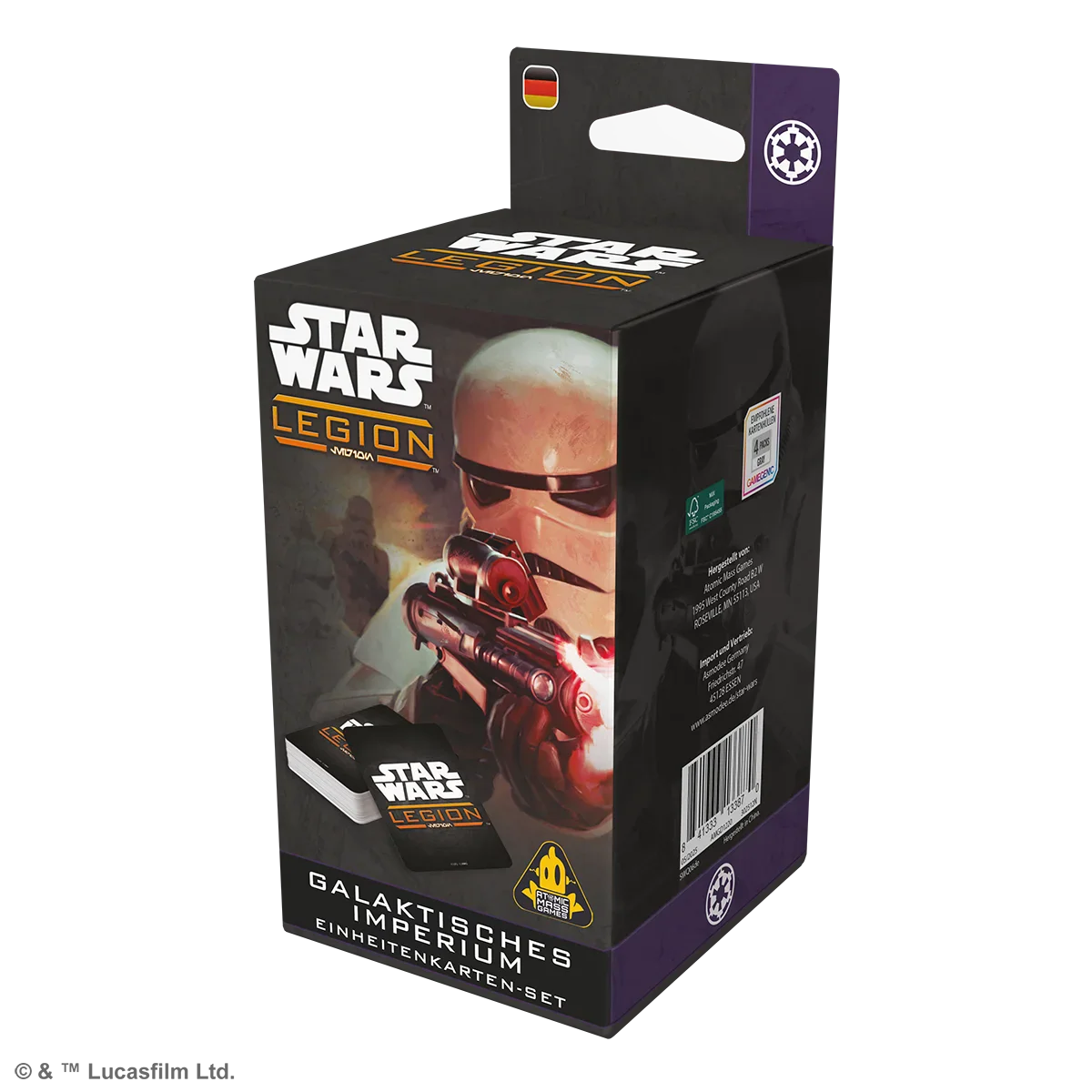 Star Wars: Legion – Galaktisches Imperium Einheitenkarten-Set - Image 2