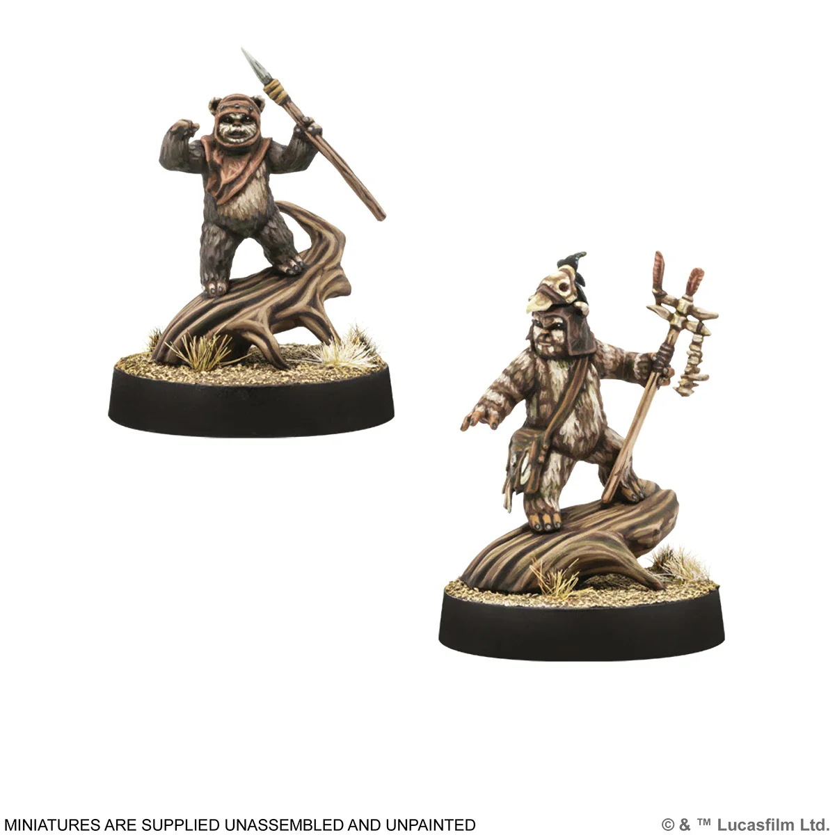 Preorder - Star Wars: Legion – Logray & Wicket - Image 2