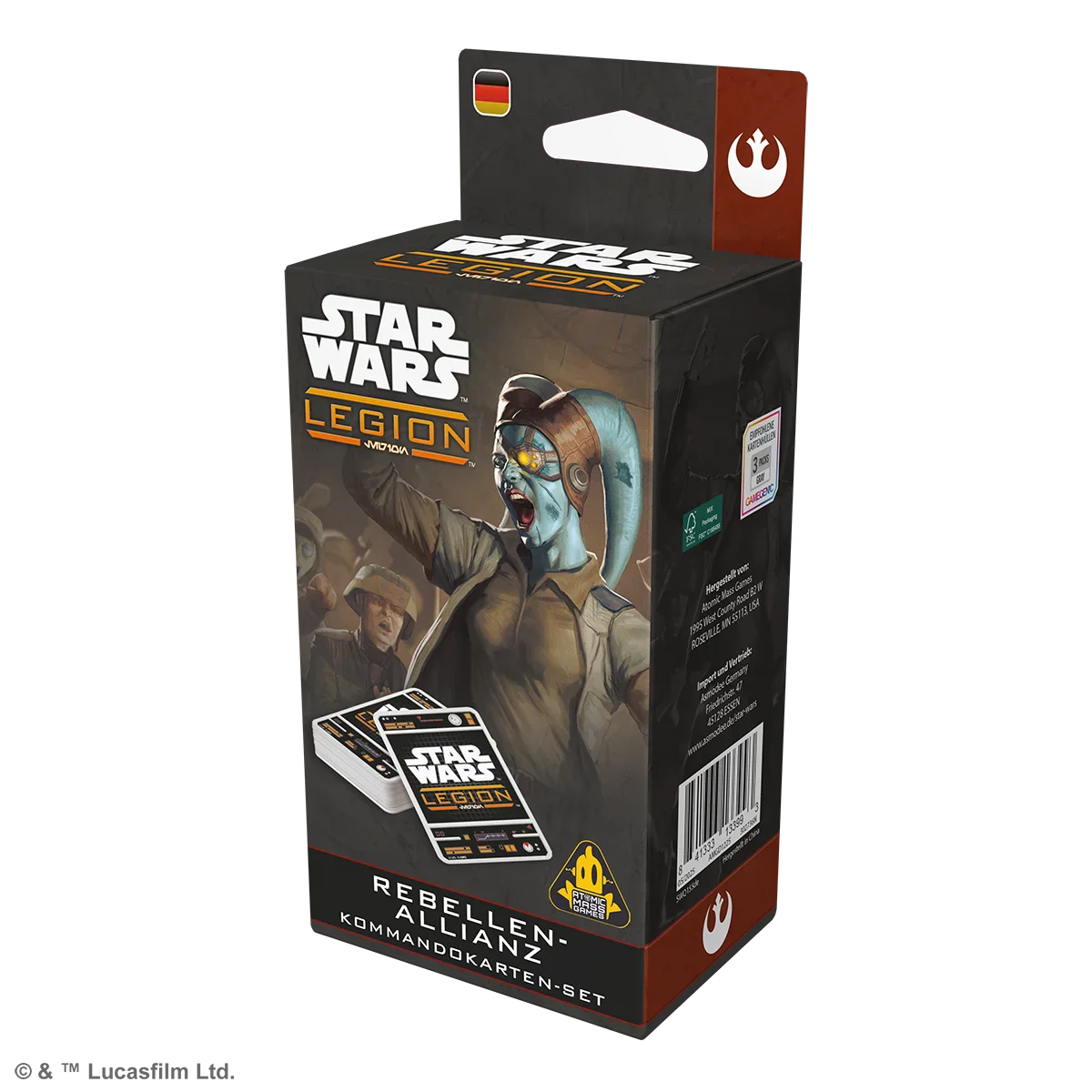 Star Wars: Legion – Rebellen-Allianz Kommandokarten-Set - Image 6