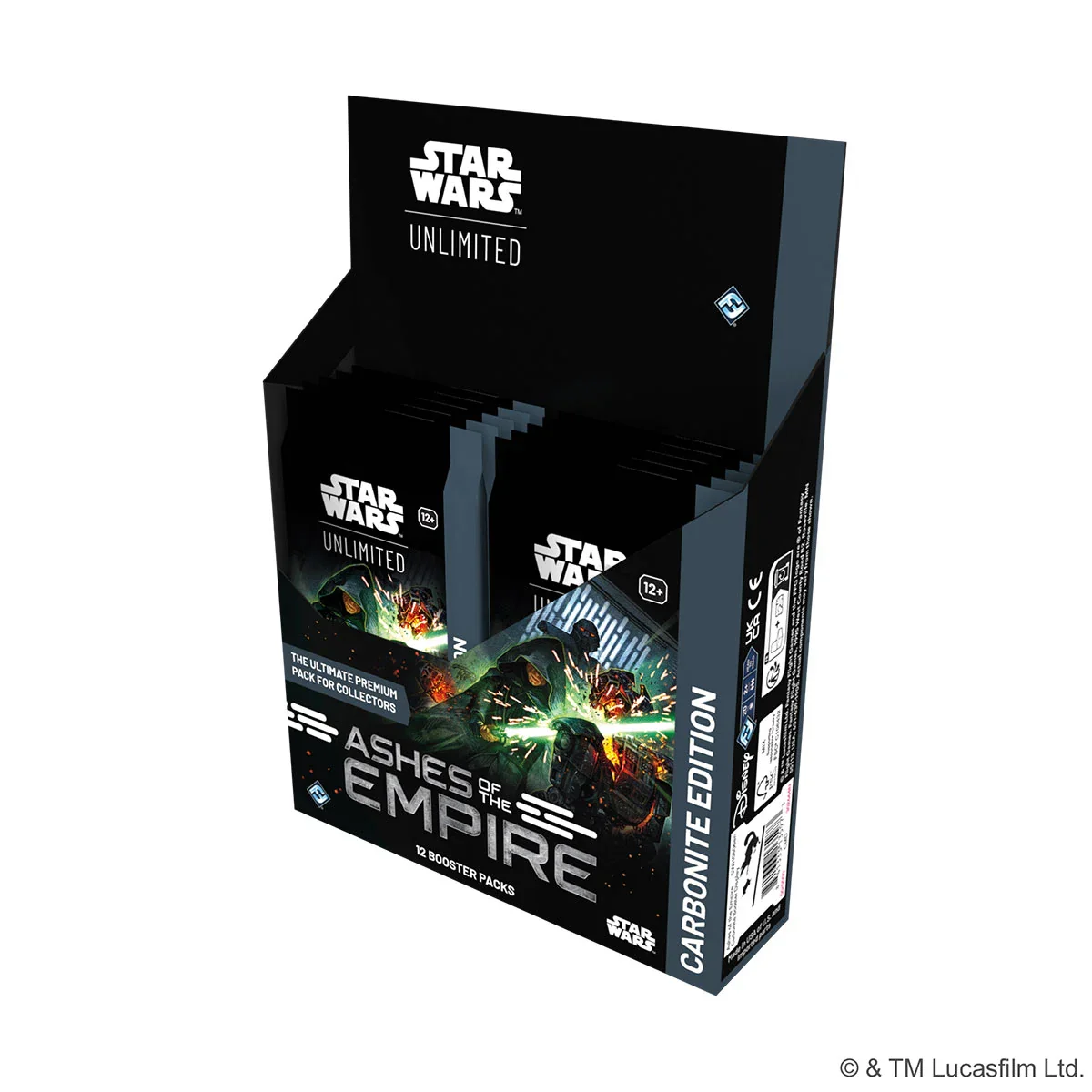 Preorder - Star Wars: Unlimited – Ashes of the Empire (Carbonite Booster Display)