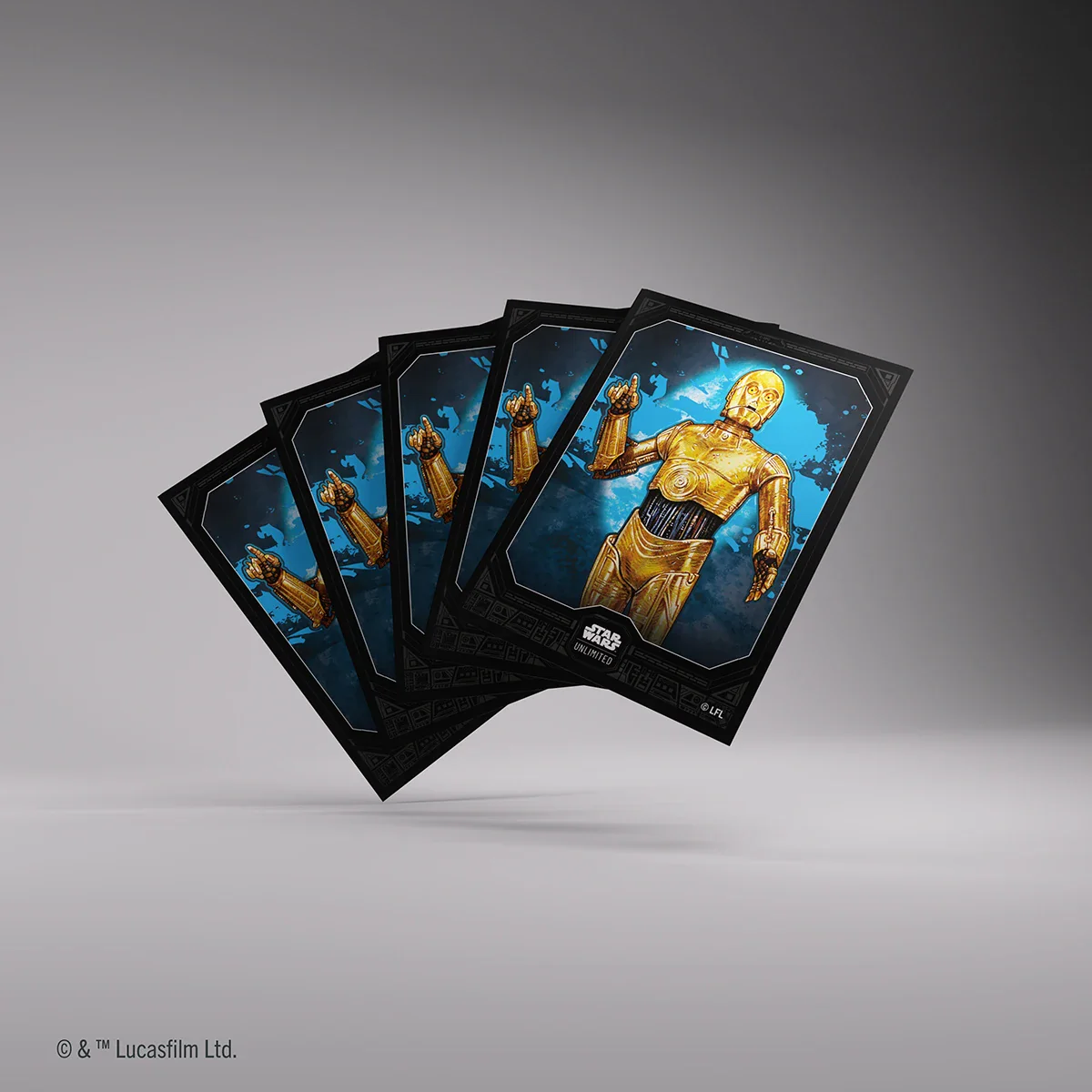 Preorder - Star Wars: Unlimited Premium Art Sleeves - C-3PO - Image 2