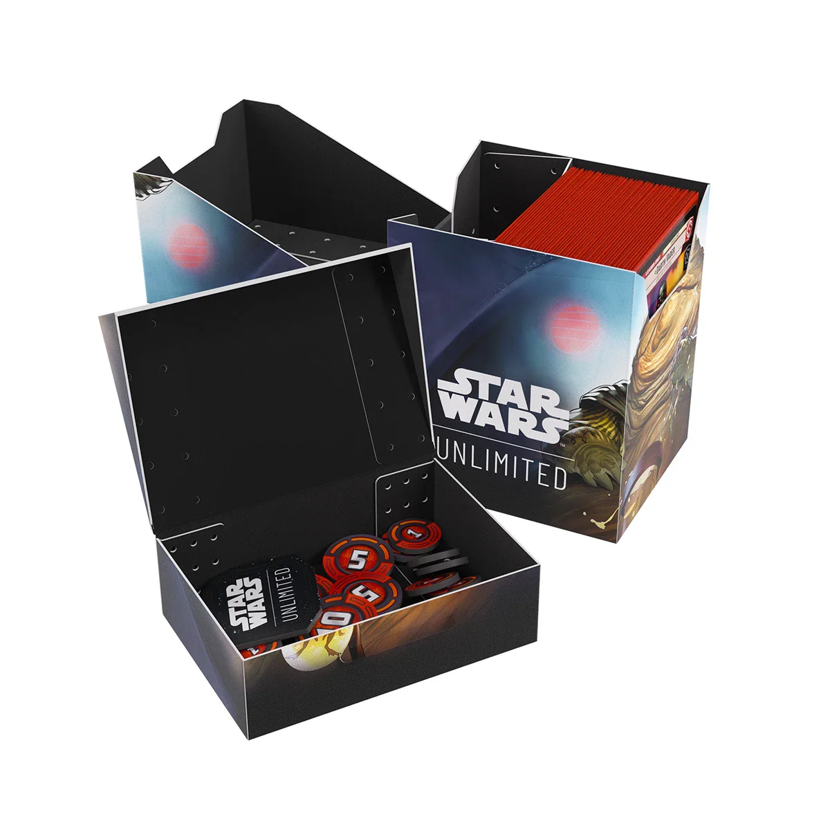 Preorder - Star Wars: Unlimited Soft Crate - Leia Organa/Jabba the Hutt - Image 3