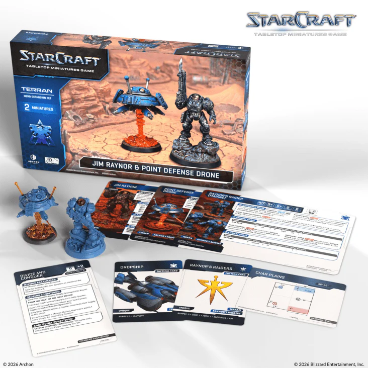 Preorder - StarCraft® Jim Raynor & Point Defense Drone - Image 4