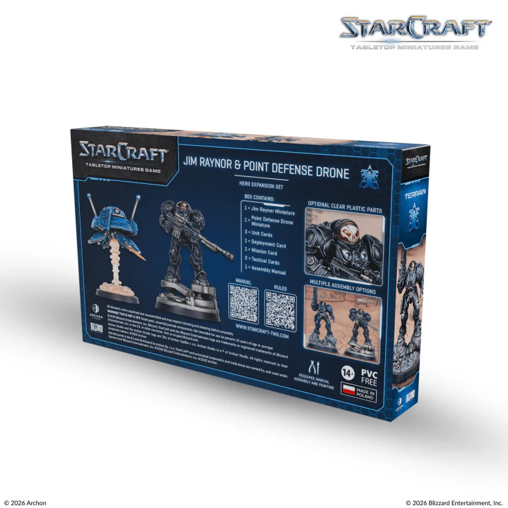 Preorder - StarCraft® Jim Raynor & Point Defense Drone - Image 5