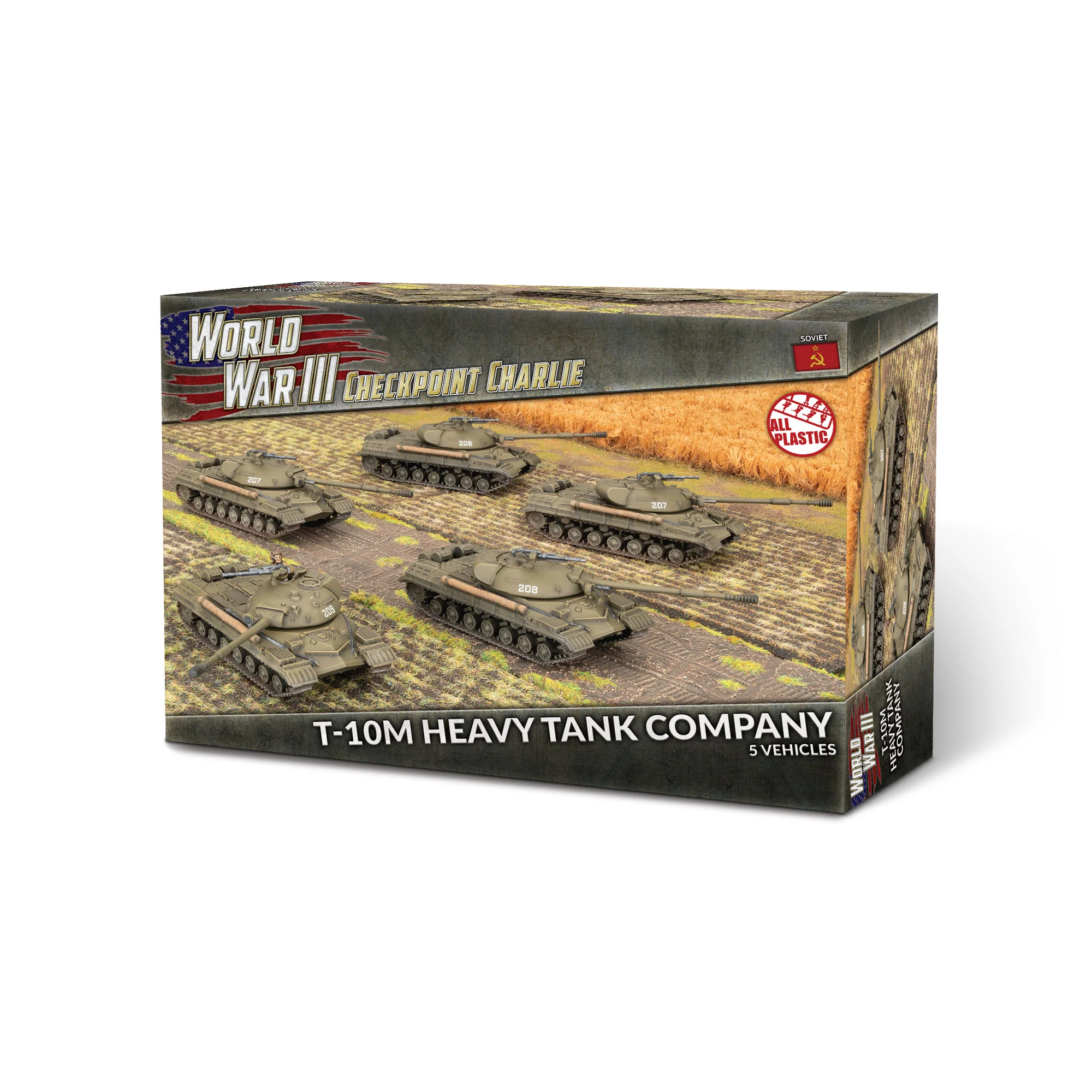 T-10M Heavy Tank Company (x5 Plastic) - Image 4