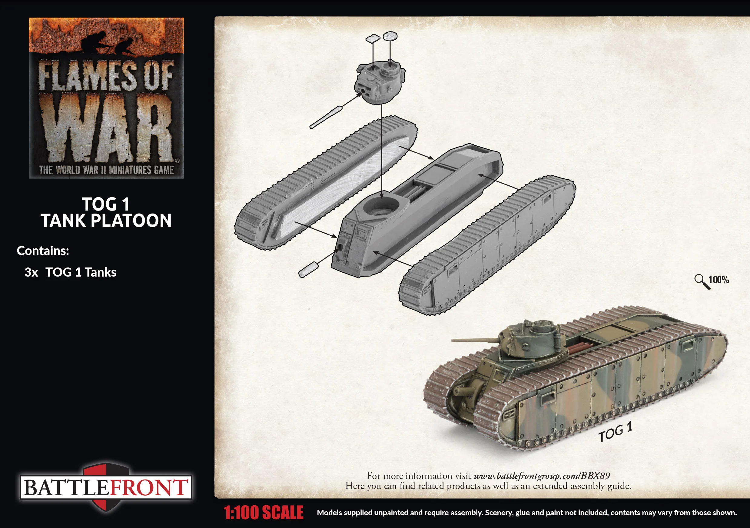 TOG I Tank Platoon (x3) (EW) - Image 2