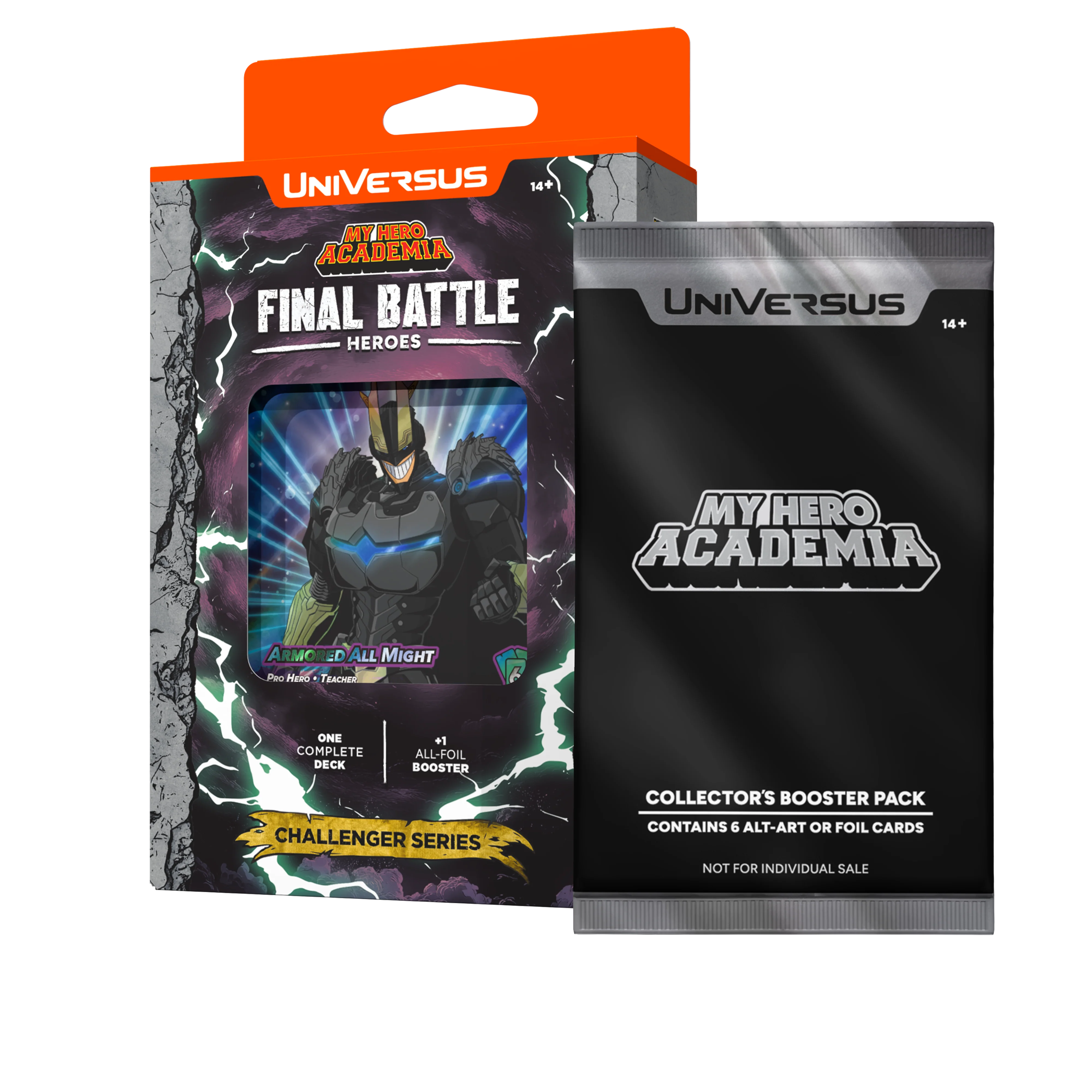 Universus TCG - My Hero Academia: Final Battle Challenger Series - 1 Deck (Heroes oder Villains) - Image 5