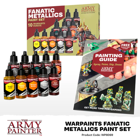 Warpaints Fanatic Metallics Paint Set - Image 4