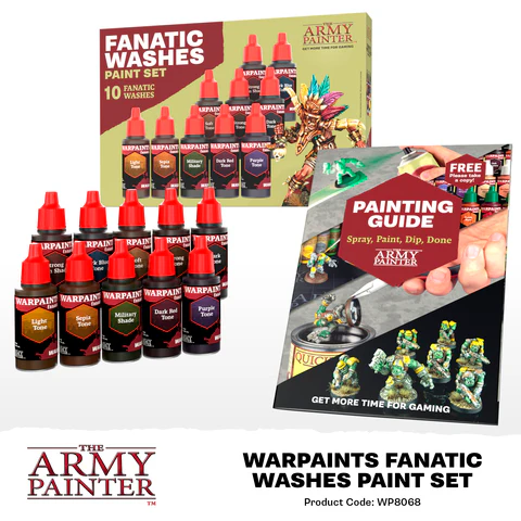 Warpaints Fanatic Washes Paint Set - Image 4