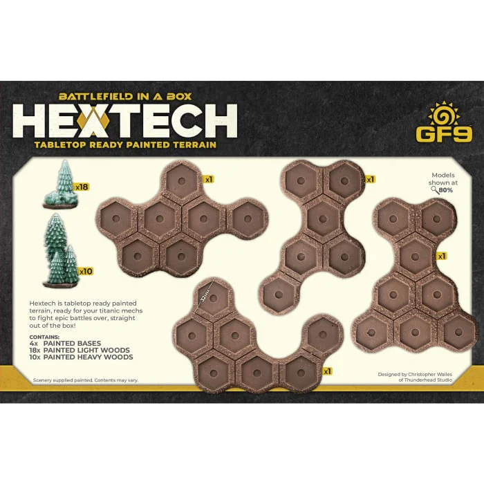 Hextech Winter Light & Heavy Woods (x4 new bases) - Image 2