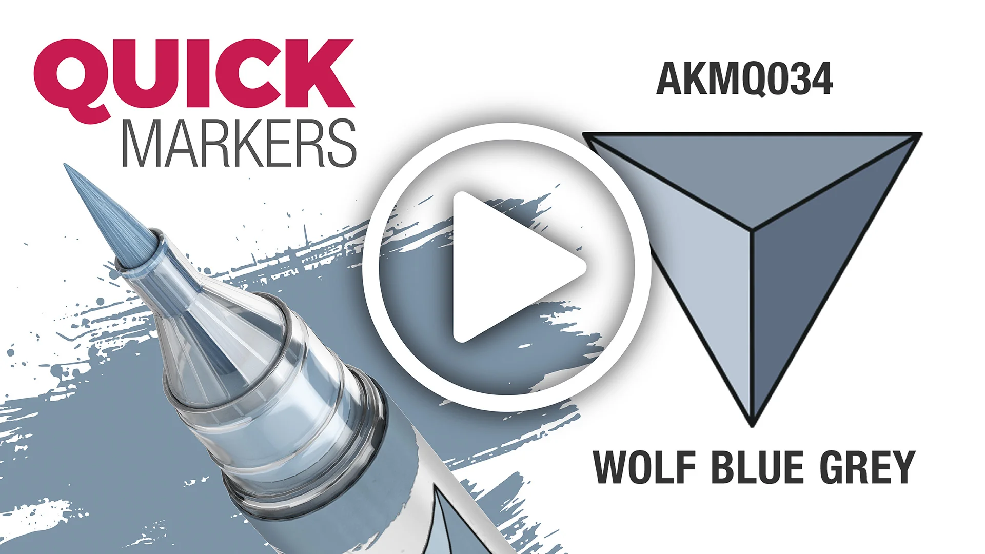 Wolf Blue Grey Quick Marker - Image 3