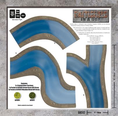 Essentials: River Forks (x3), Full Painted Terrain - Image 5