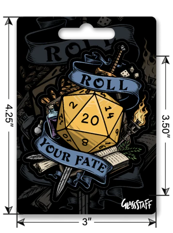Roll Your Fate 2 Sticker
