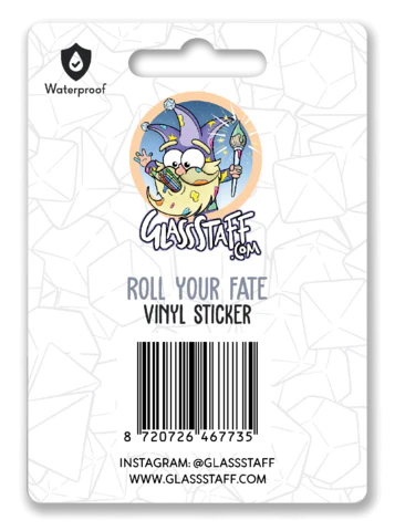 Roll Your Fate Sticker - Image 3