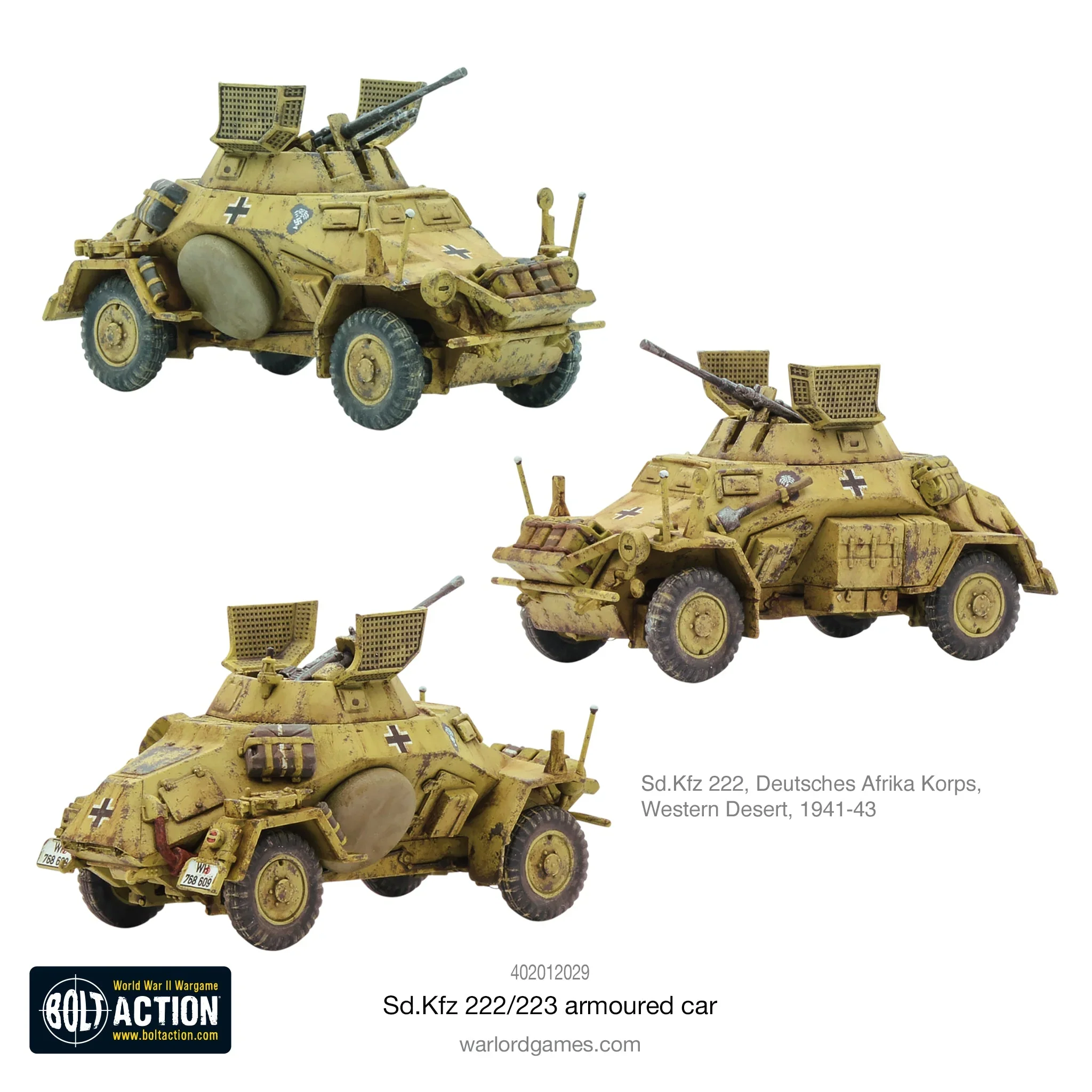Sd.Kfz 222/223 Armoured Car - Image 3