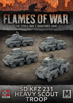 Sd Kfz 231 Heavy Scout Troop