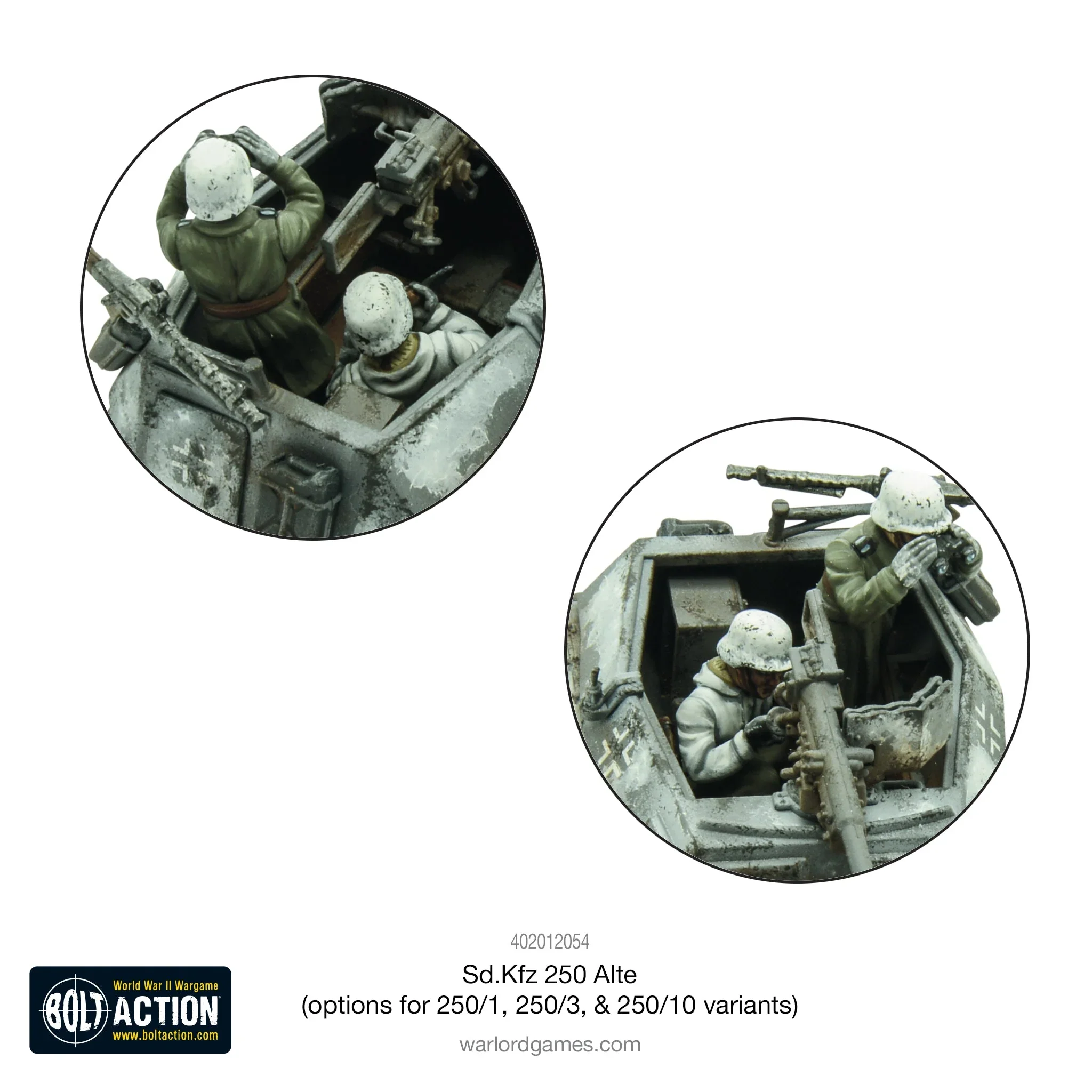 Sd.Kfz 250 (Alte) Half-Track (Options To Make 250/1, 250/3 Or 250/10 Variants) - Image 8