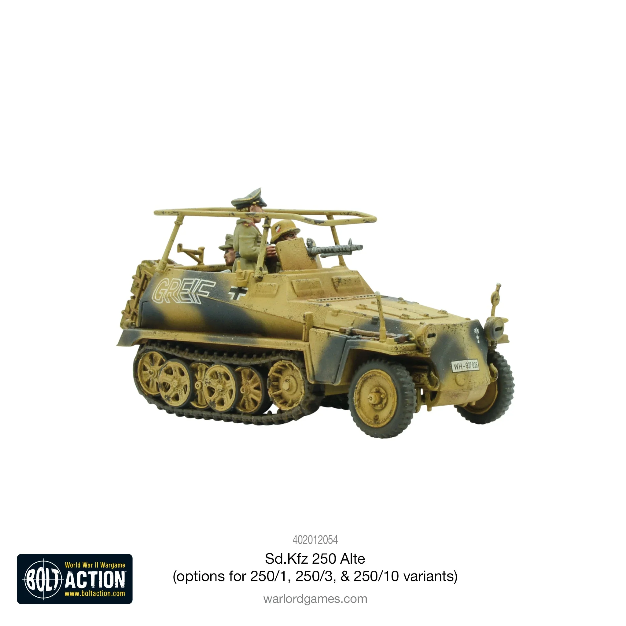 Sd.Kfz 250 (Alte) Half-Track (Options To Make 250/1, 250/3 Or 250/10 Variants) - Image 9