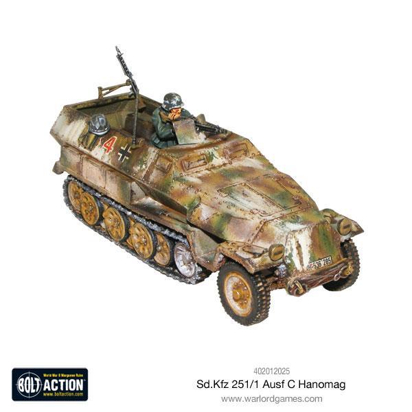 Sd.Kfz 251/1 Ausf C Hanomag (German Halftrack) - Image 2