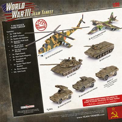 Soviet Starter Force T-80 Shock Tank Company - Image 6