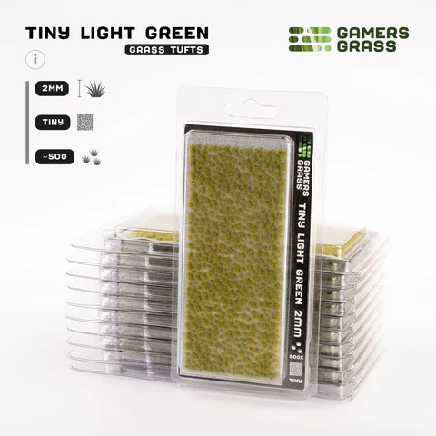 Tiny Light Green (2mm) Tufts - Image 3