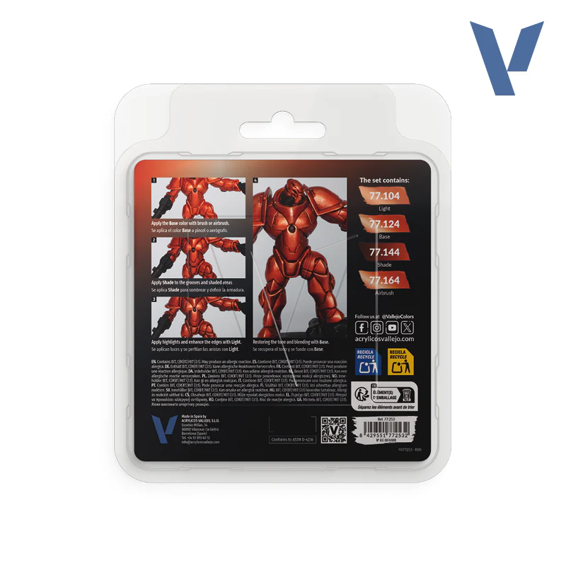 TMM PAINT SET Ancient Copper von Vallejo - Image 2