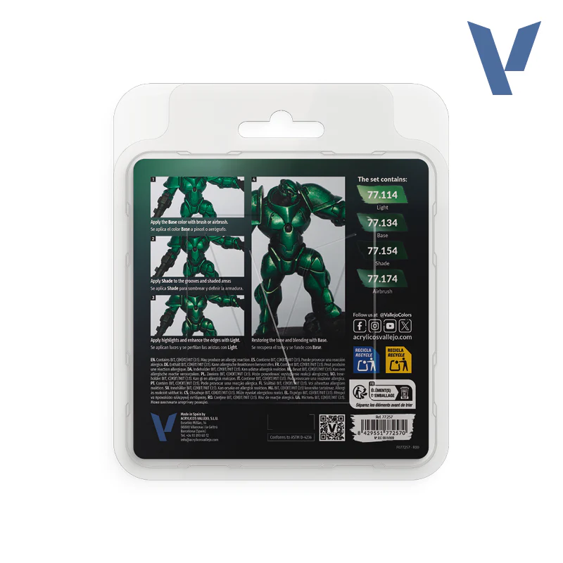 TMM PAINT SET Dusken Green von Vallejo - Image 2