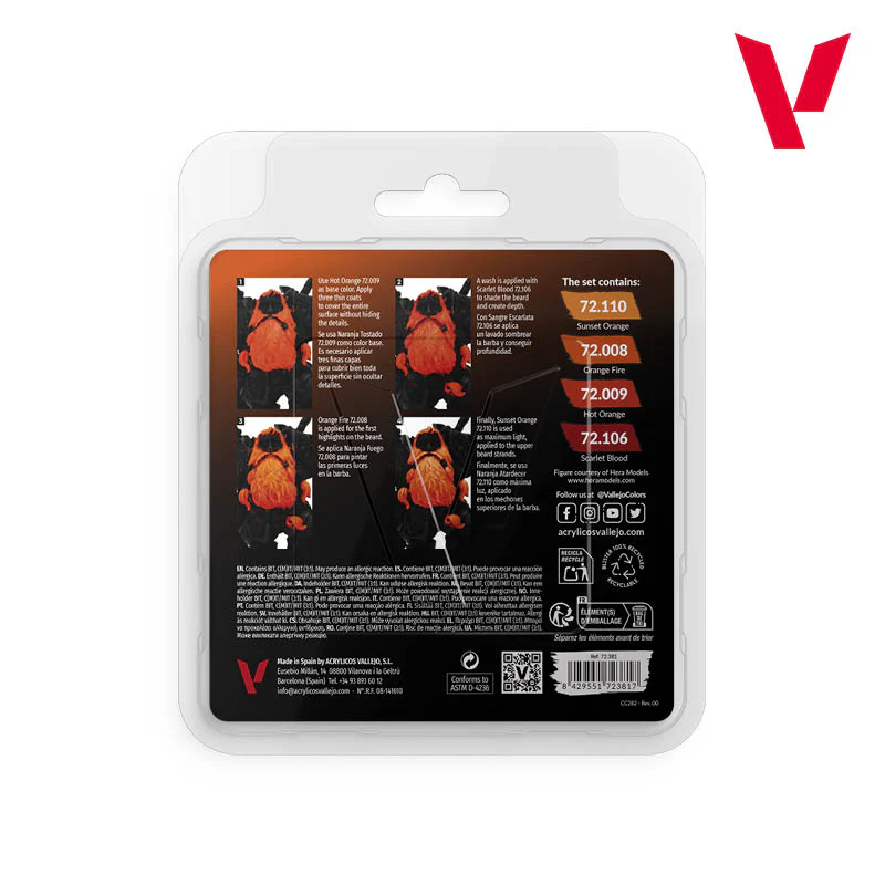 Vallejo Game Color: Orange Color Set - Image 2