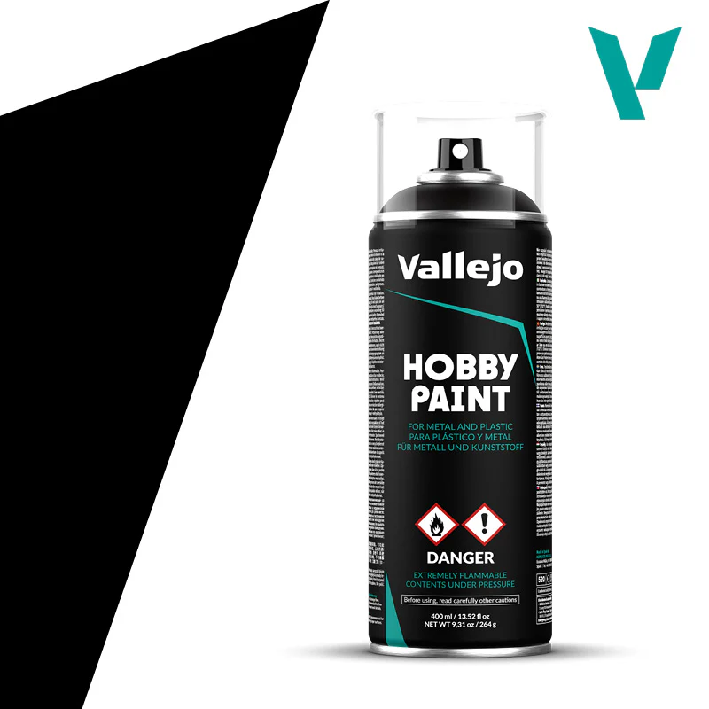 Premium Spray  Black (Grundierspray)