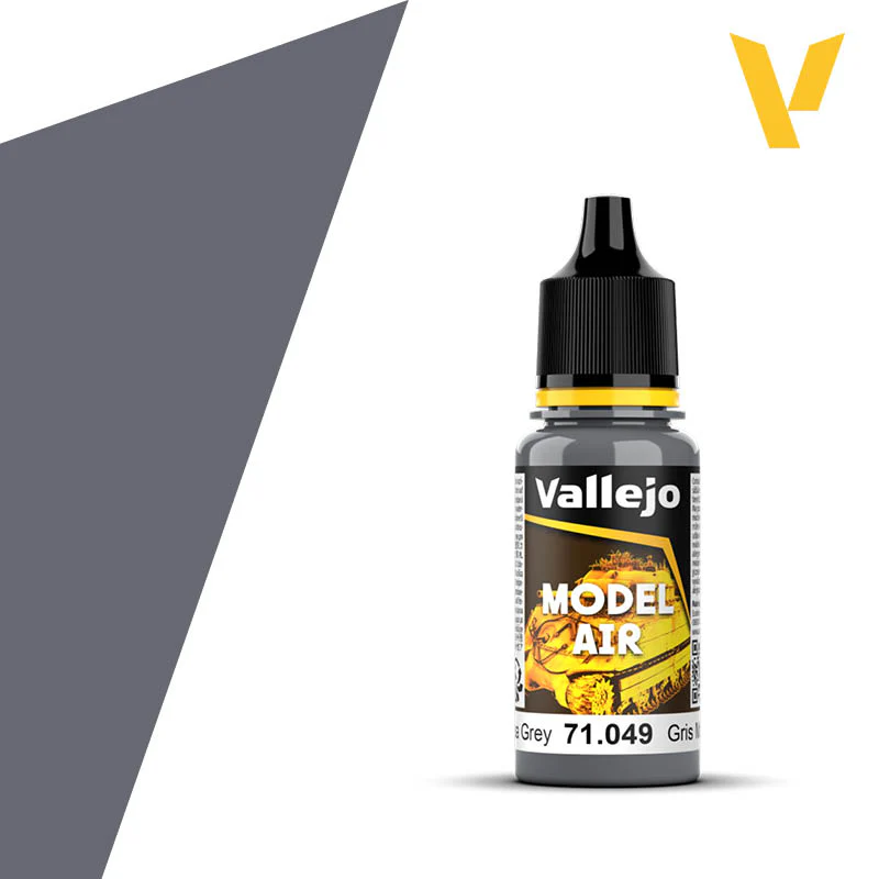 Vallejo Model Air: 049 Medium Sea Grey, 17 ml