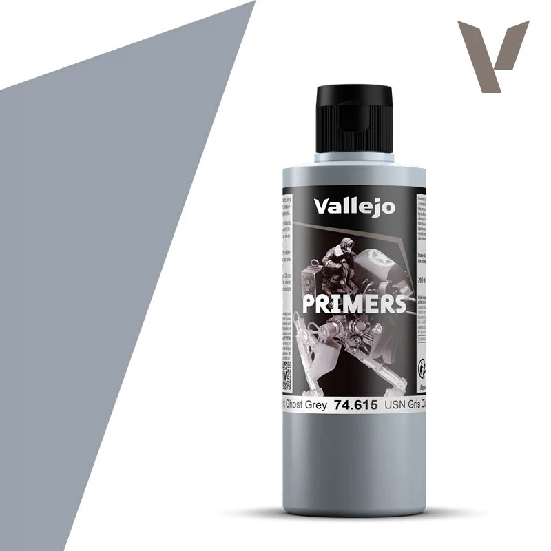 Vallejo Surface Primer USN Light Ghost Grey 200ml