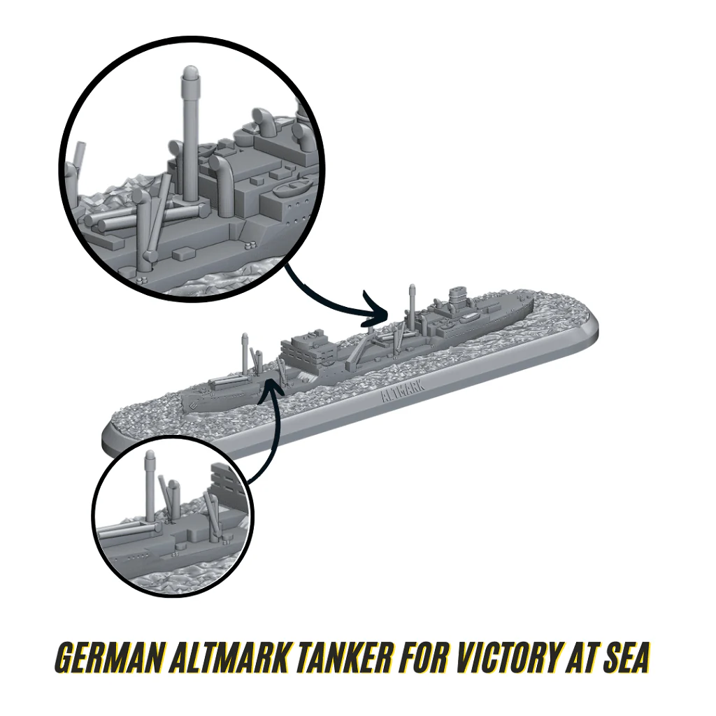 Victory at Sea German Altmark Tanker