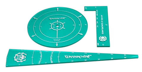 WARMACHINE Convergence Template Set (acrylic)