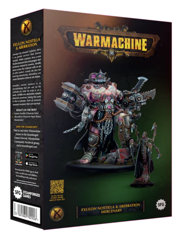 Warmachine: Exulon Nostilla and Aberration
