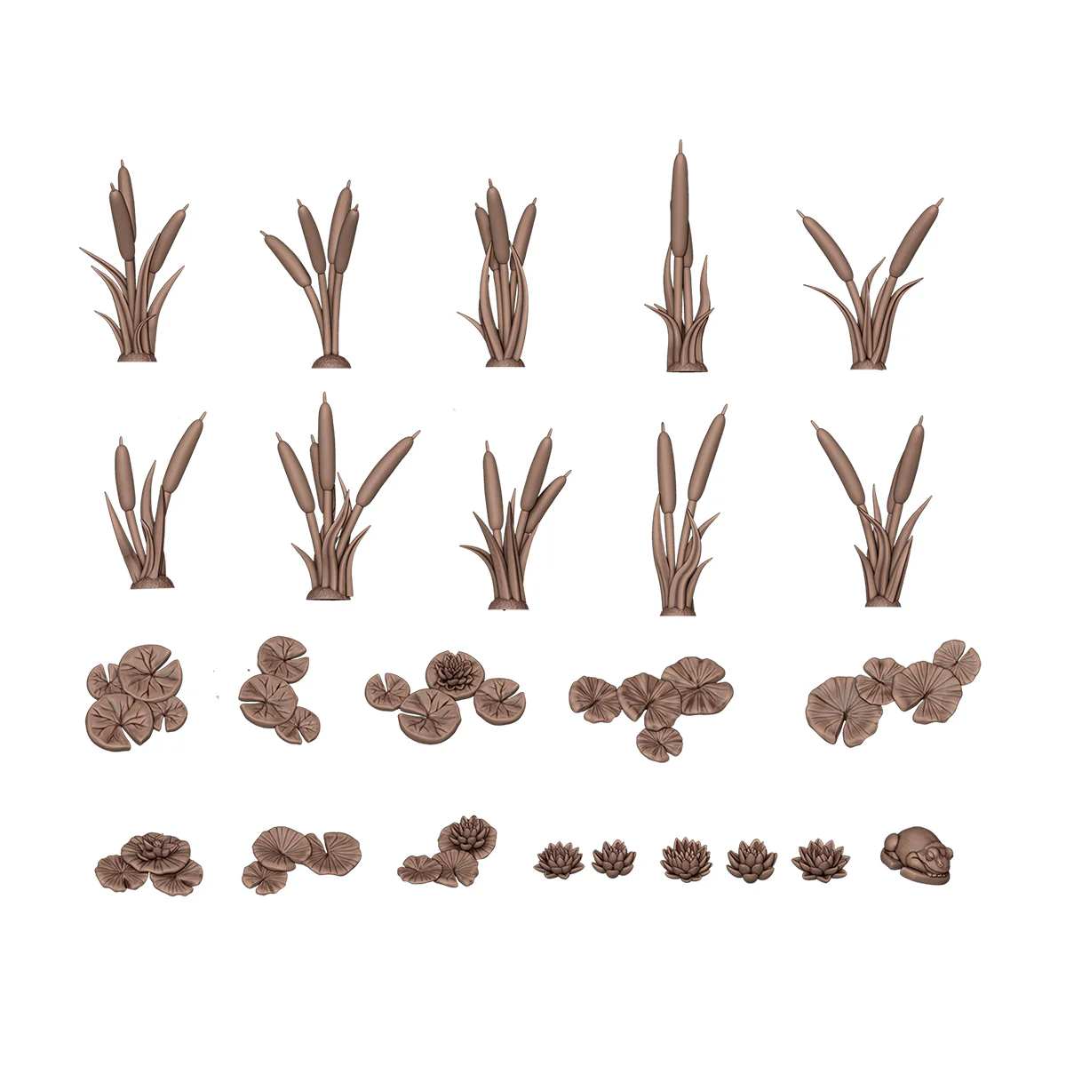 WATER LILIES & CATTAILS – AK BASING BITS - Image 3