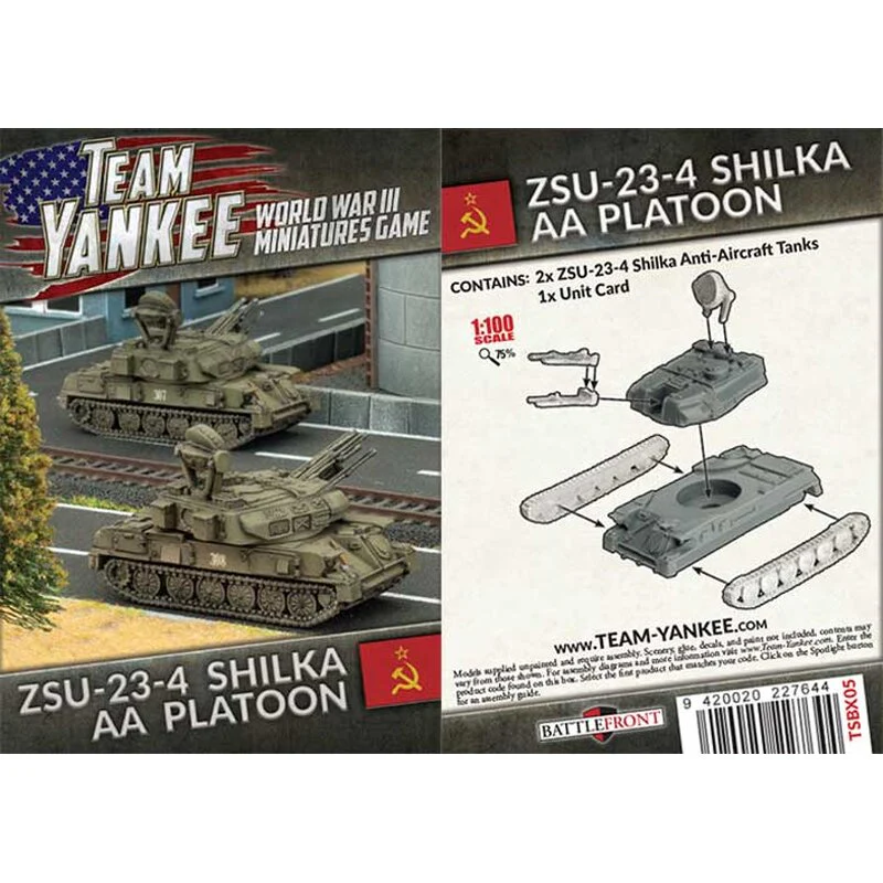 World War lll: Team Yankee ZSU-23-4 Shilka AA Platoon - Image 5