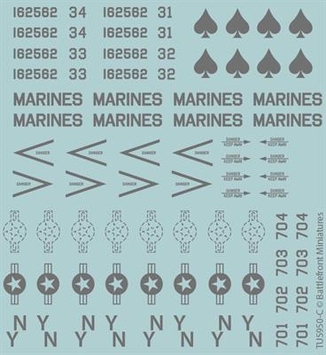 WW3 American Decal Set - Image 3